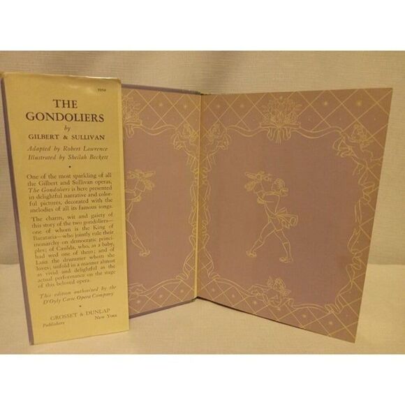 Gilbert & Sullivan’s The Gondoliers Grosset & Dunlap 1940 Robert Lawrence Book - Picture 6 of 11